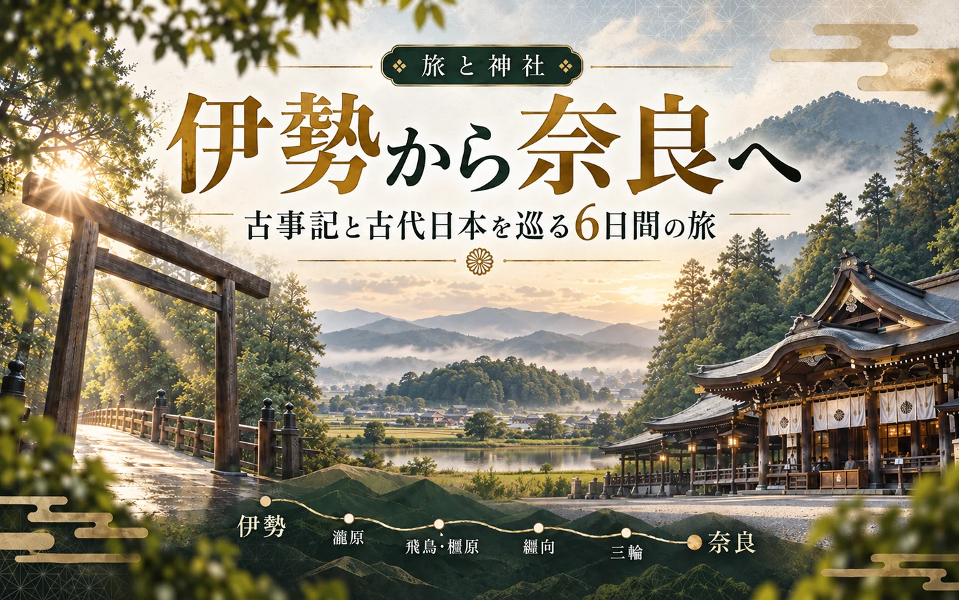 伊勢から奈良へ、神社と古代日本を巡る旅